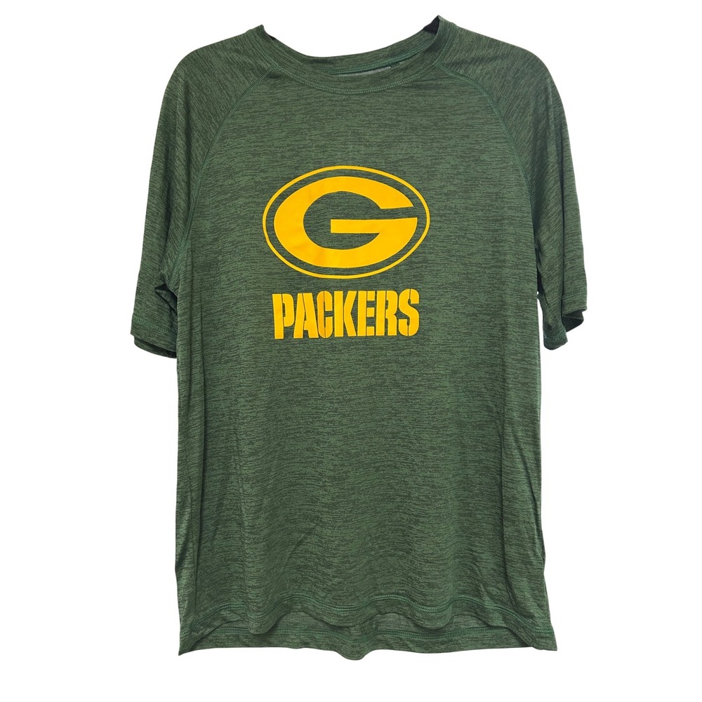 Green Bay Packers NFL Team Apparel T-Shirt‎ Mens Large Short Sleeve Unisex